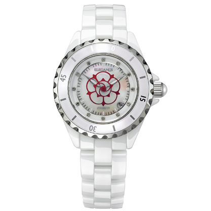 时尚陶瓷女表玫瑰系列  8400-1